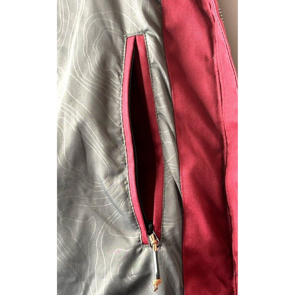 Orage Womens Parka Winter Coat Outdoor Insulated Lined Hooded Pockets Red XL - Picture 9 of 16